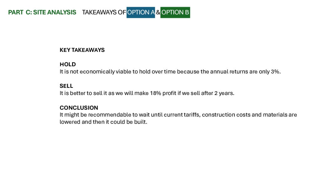 Takeaways of Existing vs Proposed
