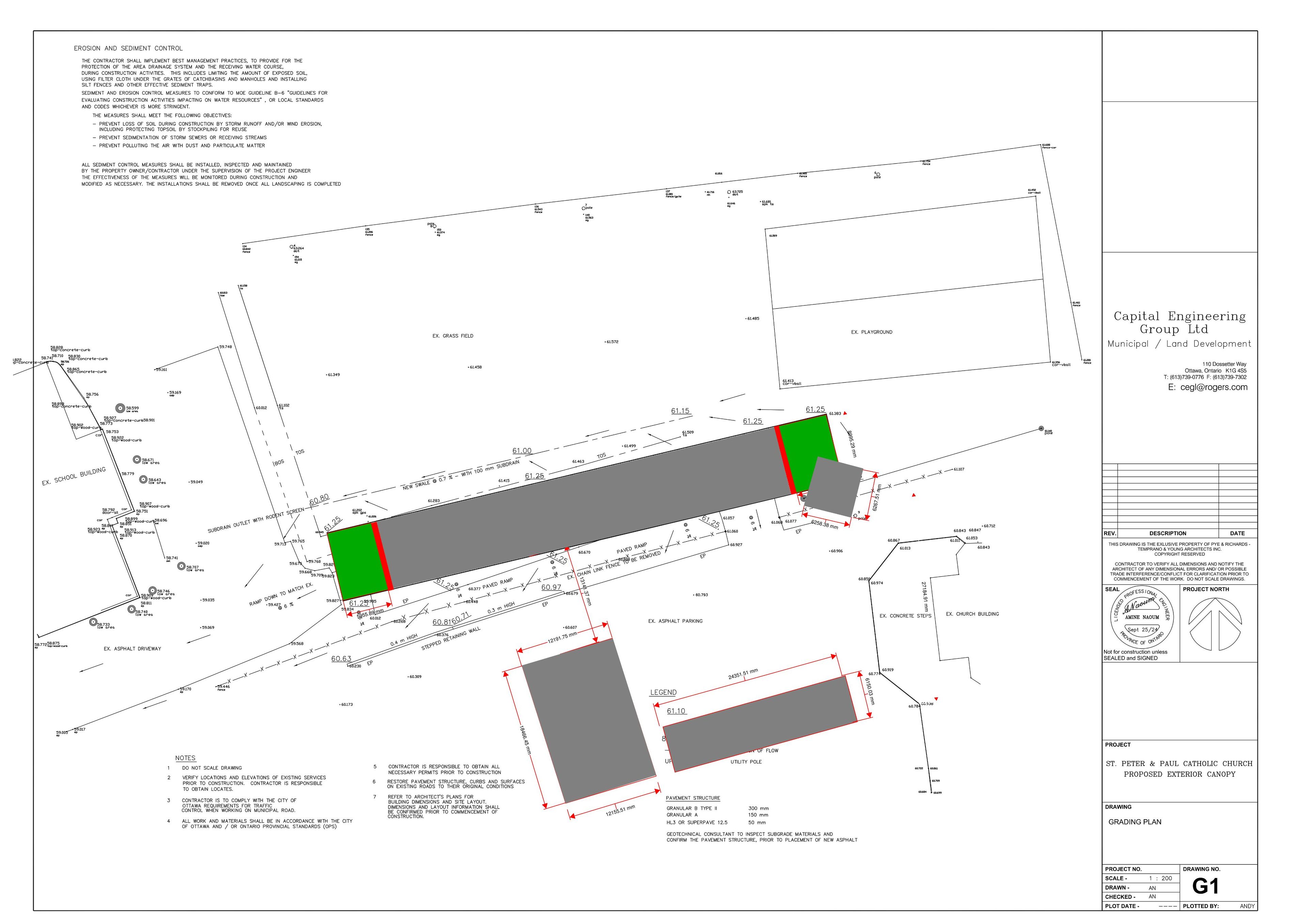 Grading Plan