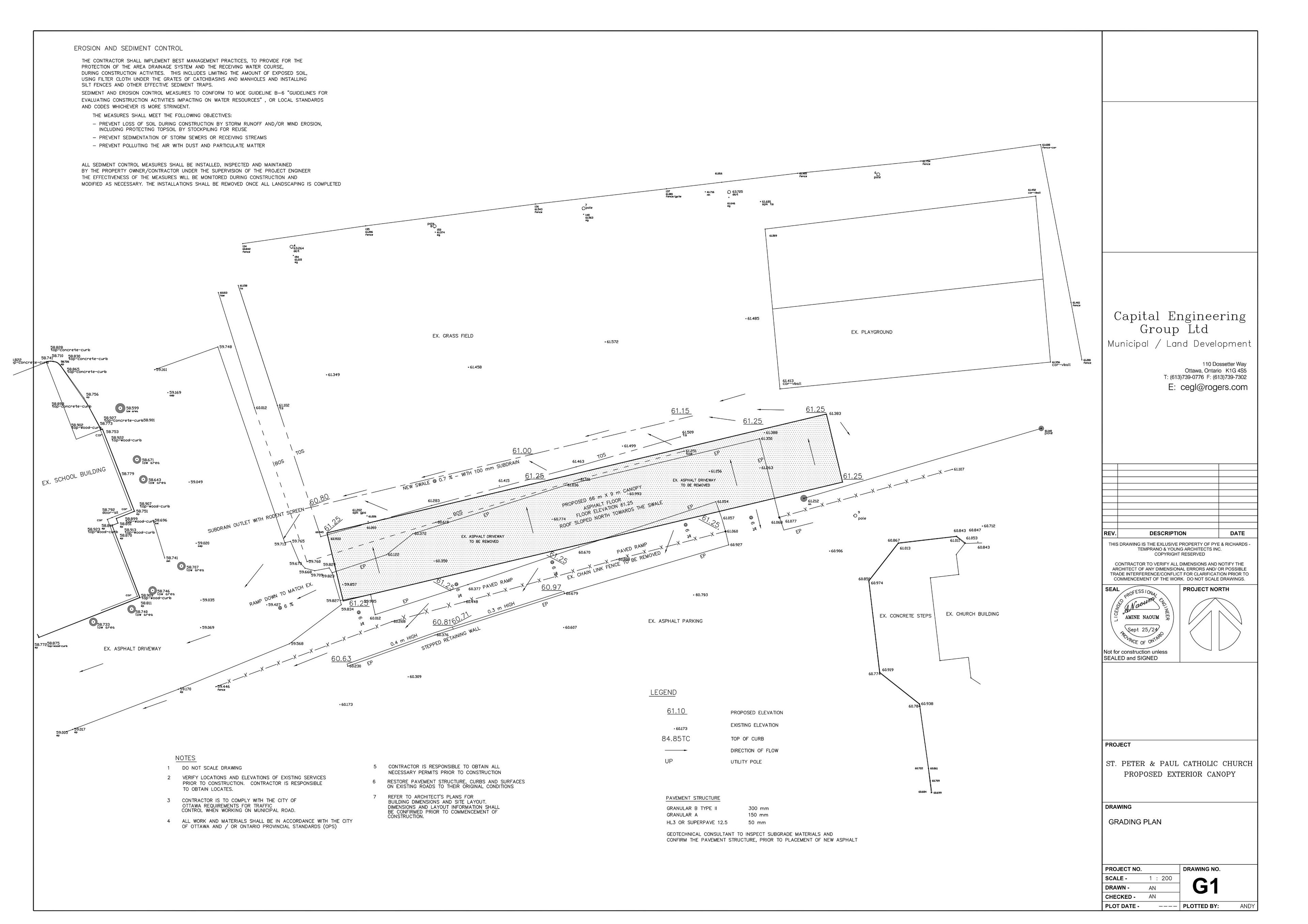 Grading Plan